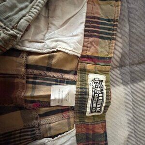 Men's shorts, plaid, 38